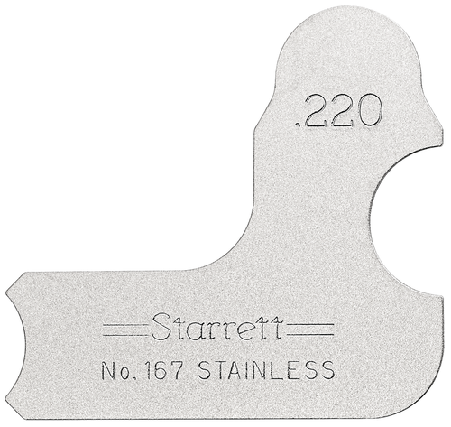 167-220 Individual Radius Gage