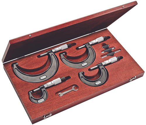 S436.1MBXRLZ Outside Micrometer Set