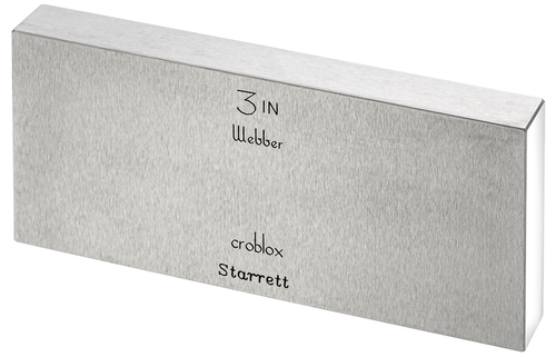 RC 3.000 AA Rectangular croblox® Gage Block