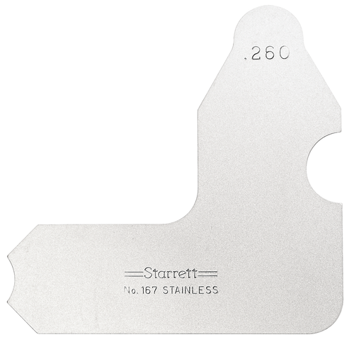 167-260 Individual Radius Gage