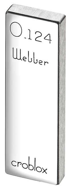 RC .124 AA Rectangular croblox® Gage Block