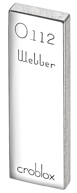 RC .112 A1 Rectangular croblox® Gage Block