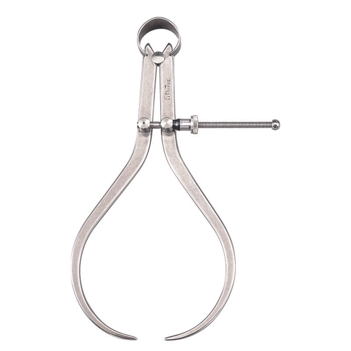 79B-8 Yankee Spring-Type Caliper, Outside, 8" Size and Capacity, Quick-Spring Nut, Flat Leg