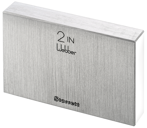 RS 2.000 A1 Rectangular Gage Block