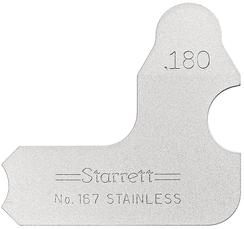 167-180 Individual Radius Gage