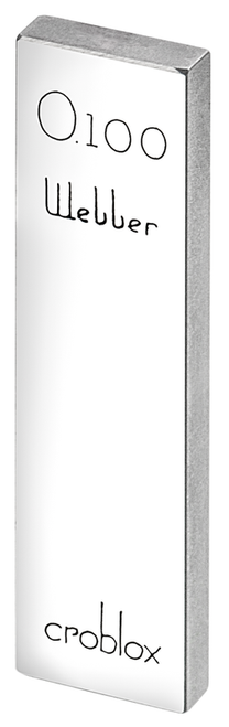RC .100 LA1 Rectangular croblox® Gage Block