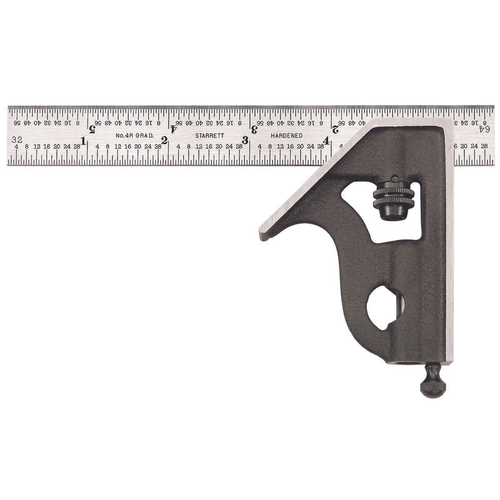 11H-6-4R 6" Combination Square with Square Head