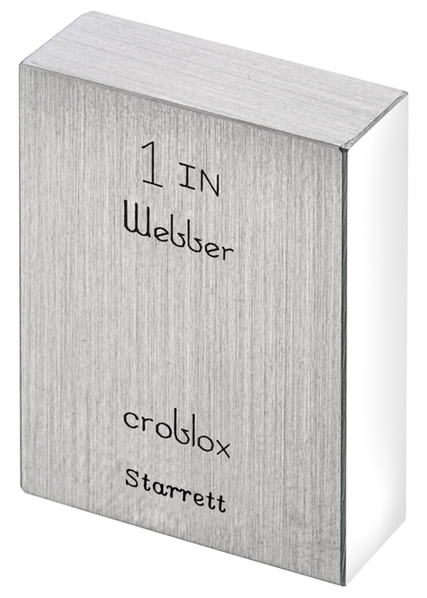 RC 1.000 AA Rectangular croblox® Gage Block