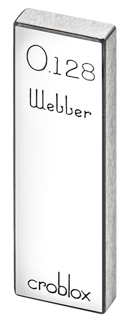 RC .128 A1 Rectangular croblox® Gage Block