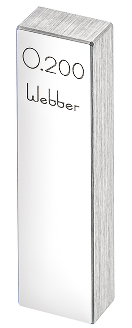 RS .200 A1 Rectangular Gage Block