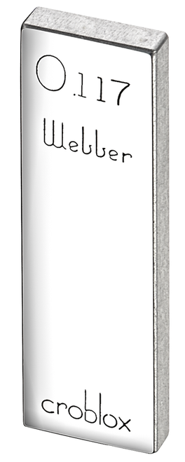 RC .117 A1 Rectangular croblox® Gage Block