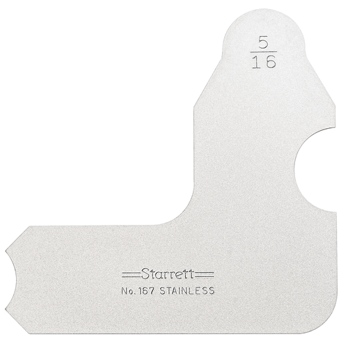 167-5/16 Individual Radius Gage 167-5/16 Individual Radius Gage