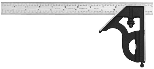 11H-12-4R 12" Combination Square with Square Head