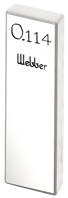 RY .114 A1 Rectangular Gage Block