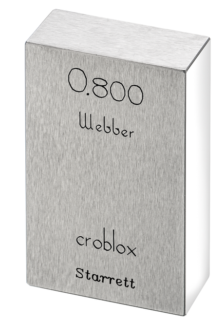 RC .800 A1 Rectangular croblox® Gage Block