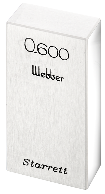 RY .600 AA Rectangular Gage Block