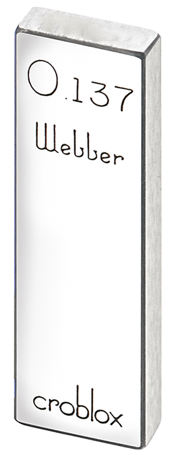 RC .137 A1 Rectangular croblox® Gage Block