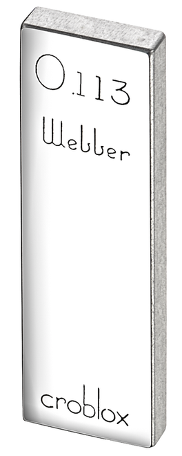 RC .113 AA Rectangular croblox® Gage Block