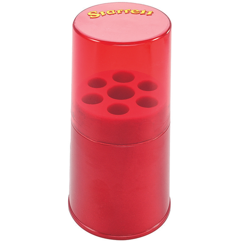 S565RWBZZ Plastic Round Case  2 3/8"D X 4 1/2" H