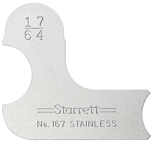167-17/64 Individual Radius Gage