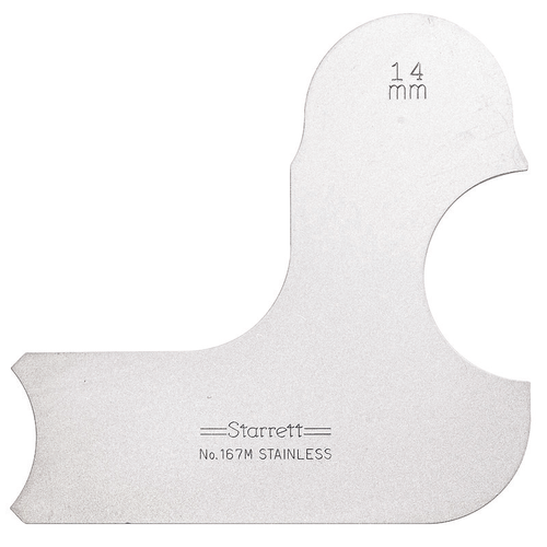 167M-14 Individual Radius Gage