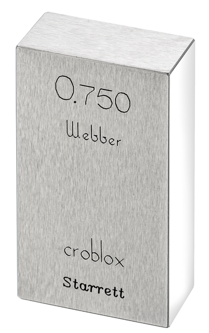 RC .750 AA Rectangular croblox® Gage Block
