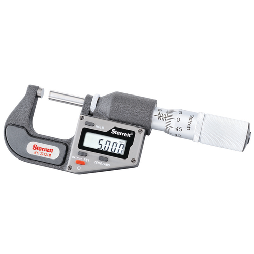 3732.1MEXFL-25 Inch/Metric Electronic Micrometer without Output