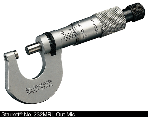 232MRL Outside Micrometer