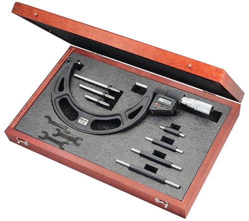 714MEAFLZ Electronic Interchangeable Anvil Micrometer