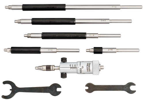 124A Solid -Rod Inside Micrometer Set