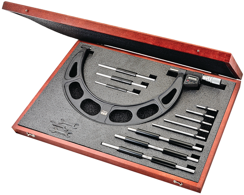 714MEGFLZ Electronic Interchangeable Anvil Micrometer