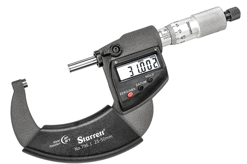 796.1MXRL-50 Electronic Micrometer without Output - Metric Only