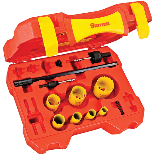 KDP07051-N 12 Piece Bi-Metal Industrial Hole Saw Kit
