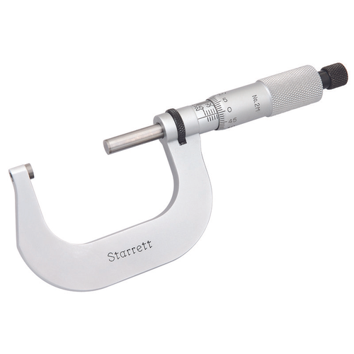 V2MXRL OUTSIDE MICROMETER, 25-50mm, 0.002mm GRADS.
