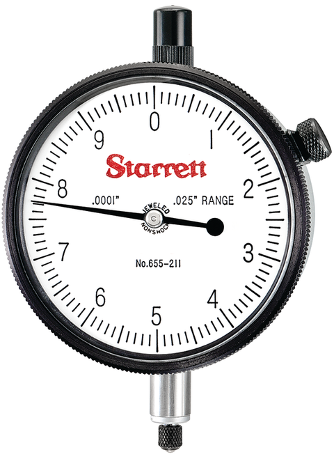 655-211JN/S Dial Indicator with Special Non-Shock Mechanism