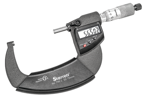 796.1MXRL-75 Electronic Micrometer without Output - Metric Only
