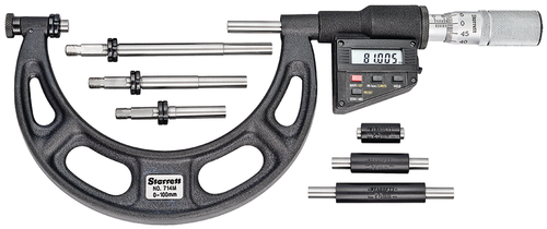 714MEAAFLZ Electronic Interchangeable Anvil Micrometer