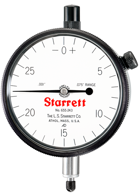 655-243JN/S Dial Indicator with Special Non-Shock Mechanism