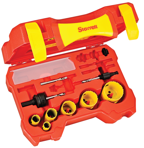 KDP06041-N 10 Piece Bi-Metal Plumber's Hole Saw Kit