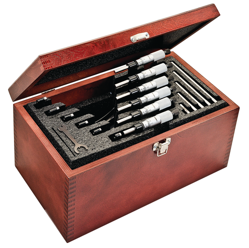 S436.1MCRLZ Outside Micrometer Set