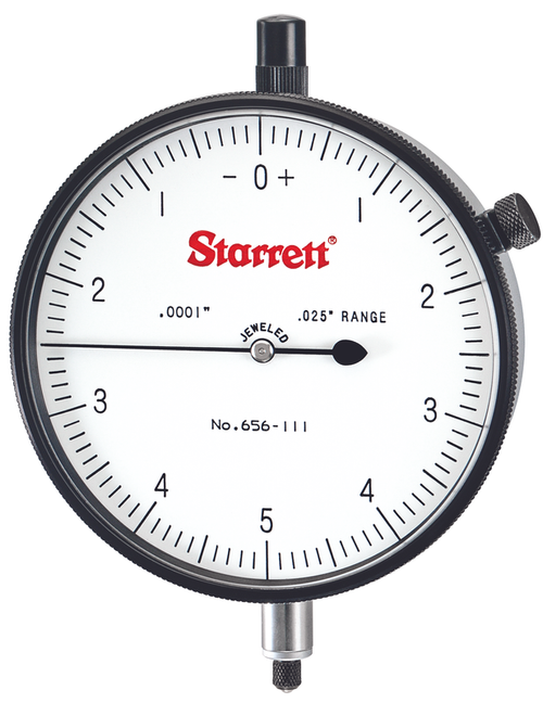 656-111J DIAL INDICATOR, 0 -.025", .0001" GRAD