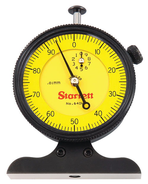640MJZ DIAL DEPTH GAGE, 0-10mm RANGE, 0.01mm GRAD