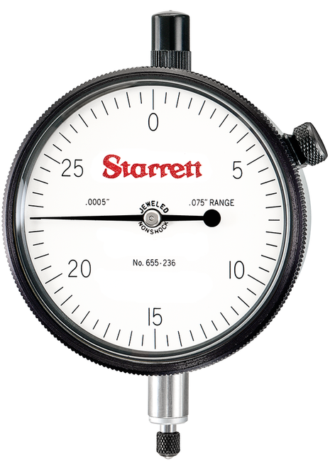 655-236JN/S Dial Indicator with Special Non-Shock Mechanism