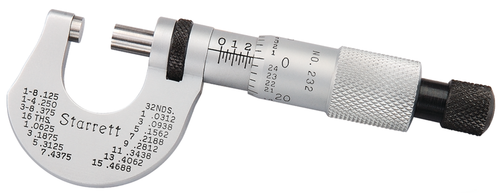 232RL Outside Micrometer