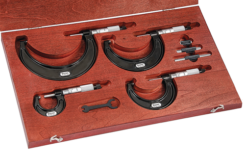 S436.1BRLZ Outside Micrometer Set