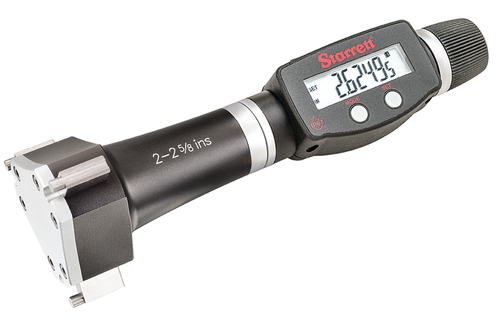 770XTZ-258 Electronic Internal Micrometer, 3-Point Contact (2 to 2-5/8" (50-65mm) Range)