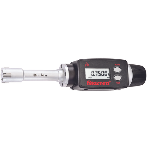 780XTZ-750 MICROMETER, INSIDE 5/8-3/4" RANGE