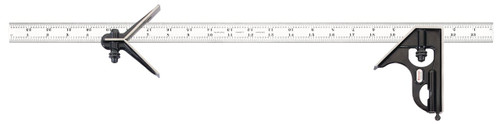 C33HC-24-4R 24" Combination Square with Square and Center Head