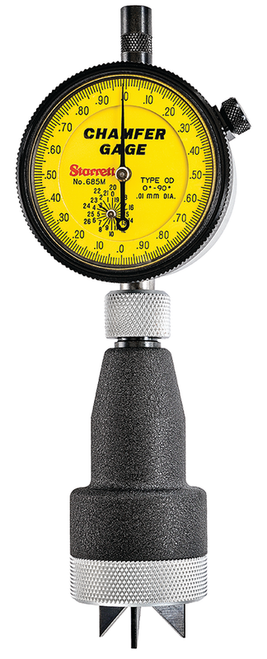 685M-2Z Metric External Chamfer Gage