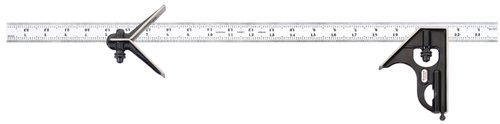 33HC-24-16R 24" Combination Square with Square and Center Head